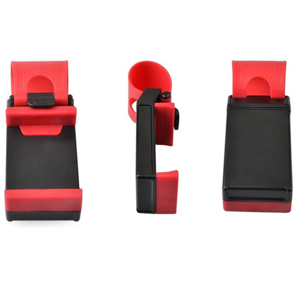 Car Steering Wheel Phone Clip Mount Holder Universal Bike Auto Camera GPS Stand Bracket for iPhone for Samsung