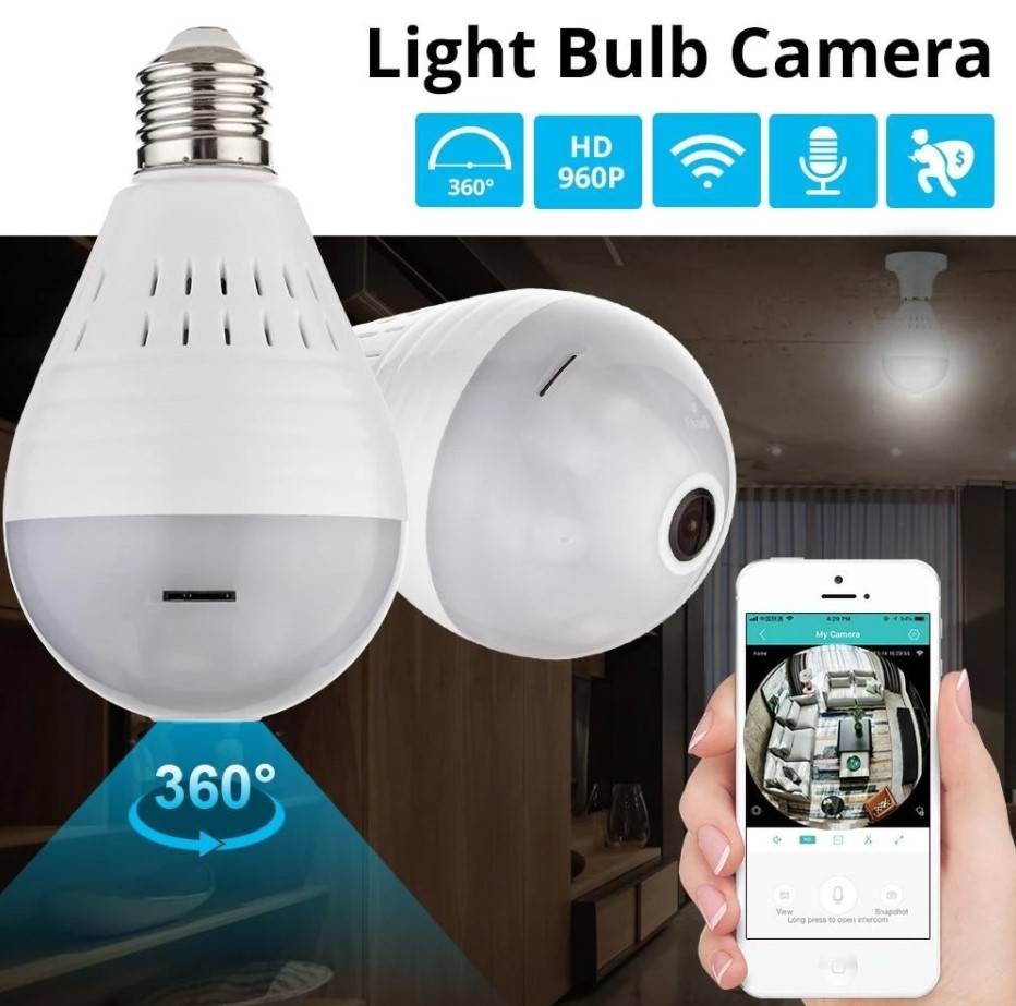 Panoramic Security Bulb Camera Car Repair & Specialty Tools Variations : Camera|Camera with 32G Card|Camera with 64G Card Panoramic Security Bulb Camera Car Repair & Specialty Tools Variations : Camera|Camera with 32G Card|Camera with 64G Card