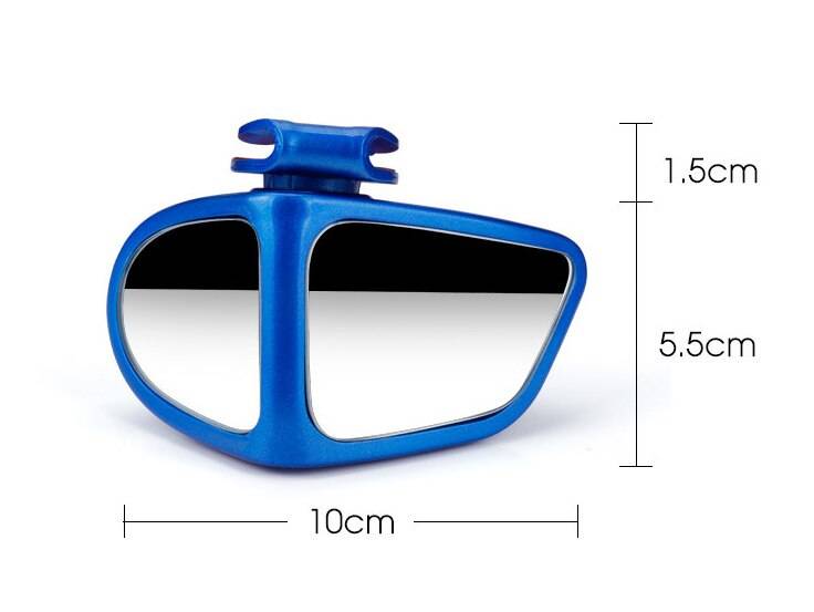 360 Degree HD Car Blind Spot Mirror Rotatable Adjustable 2 Side Wide Angle Exterior Automobile Rear View Mirror  Parking Mirror