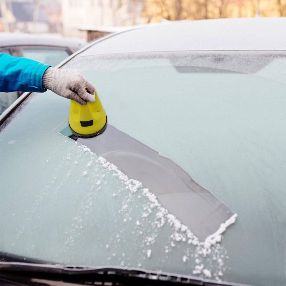 Car Ice Scraper Electric Heated Snow Removal USB Rechargeable Ice Scraper Auto Car Window Windshield Glass Defrost Clean Tools